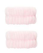 No Drip Towelling Wrist WashBands Pink - 2 pack image 0