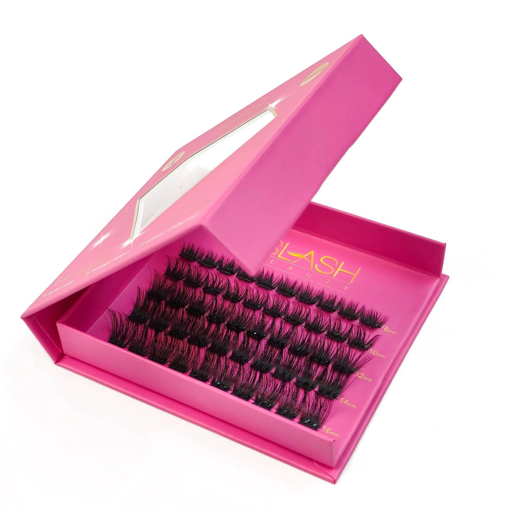 Slash Beauty Press On Cluster Lashes- Vixen image 2