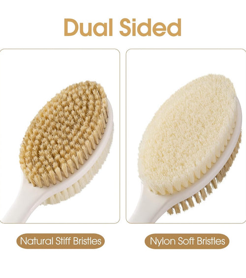 Backski Long Handle Back Scrubber Brush Anti Slip for Shower image 1