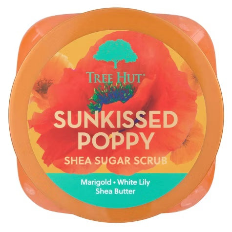 Tree Hut Sunkissed Poppy Shea Sugar Body Scrub - 18oz image 1
