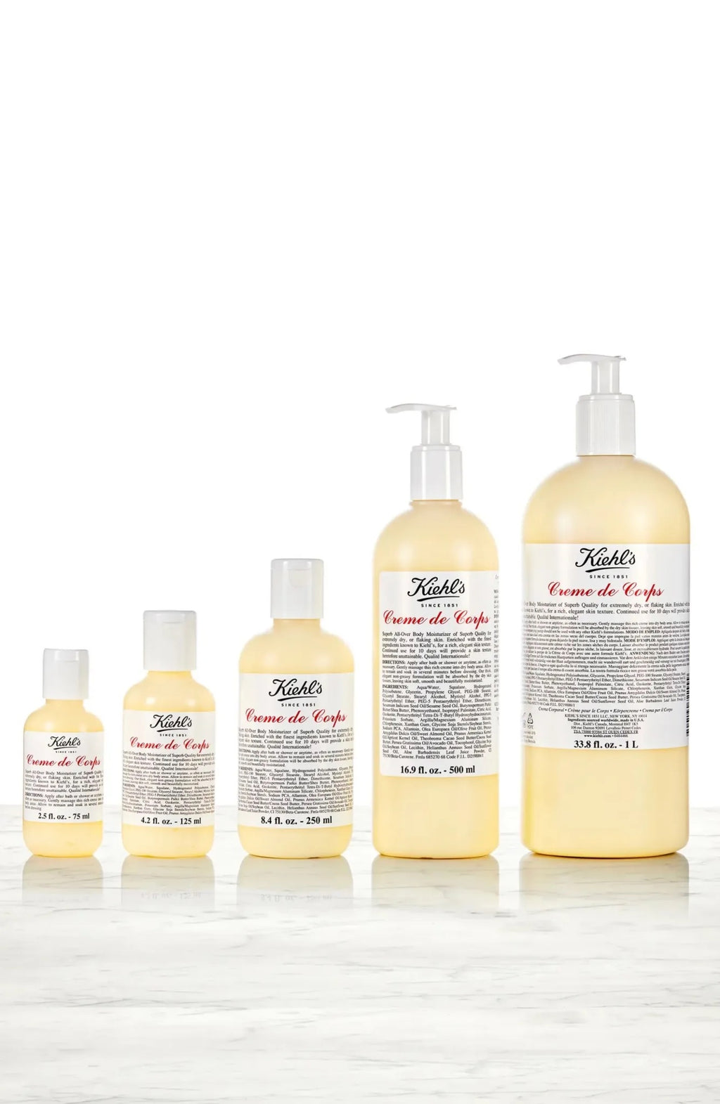 Kiehl’s Since 1851 Creme de Corps Body Moisturizer - Bottle - 500 ml image