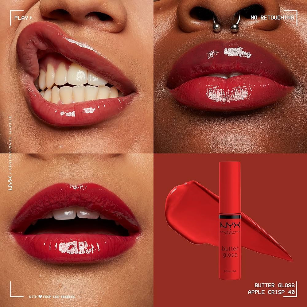 NYX Professional Makeup Butter Lip Glosses - Apple crisp image