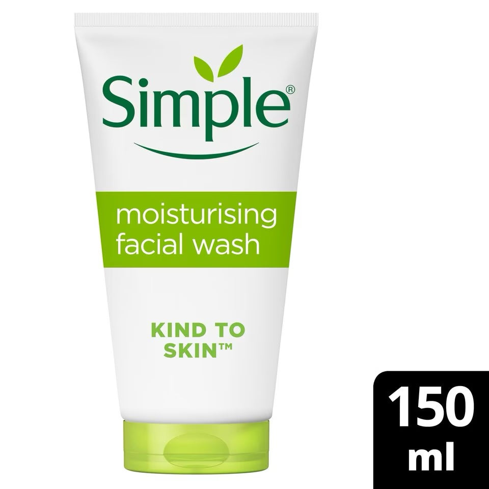 Simple Kind to Skin Moisturising Facial Wash 150ml image 0