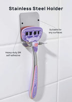 AOA Women’s 5-Blade Razor 7pcs Starter Kit image 3