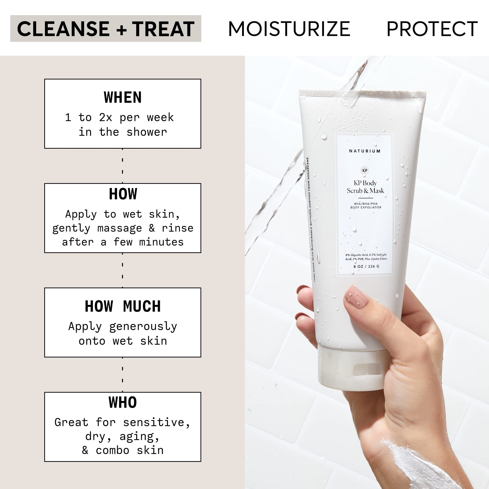 Naturium KP Body Scrub &amp; Mask image 1