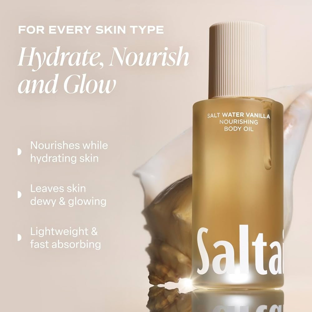 Saltair Nourishing Body Oil- Saltwater Vanilla image 1