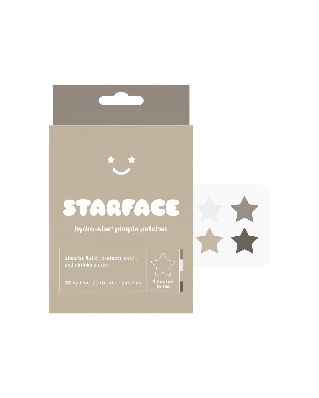 Starface Hydro-Stars Earth Star Pimple Patches - 32ct image 0
