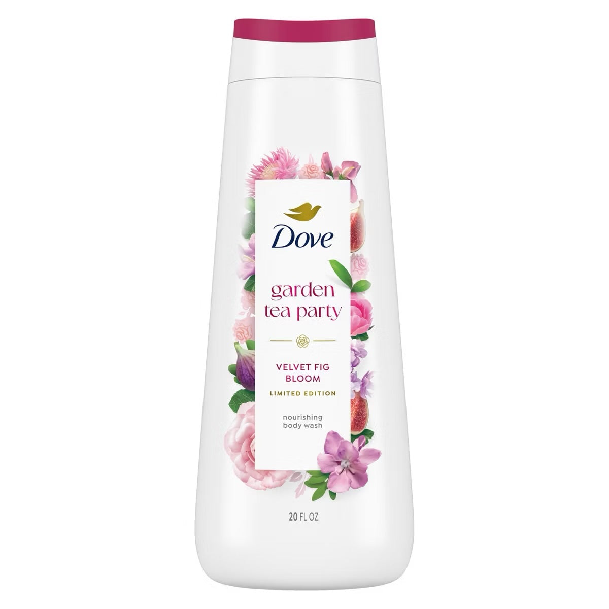 Dove Beauty Garden Tea Party Body Wash - Velvet Fig Bloom - Limited Edition - 20 fl oz image 0
