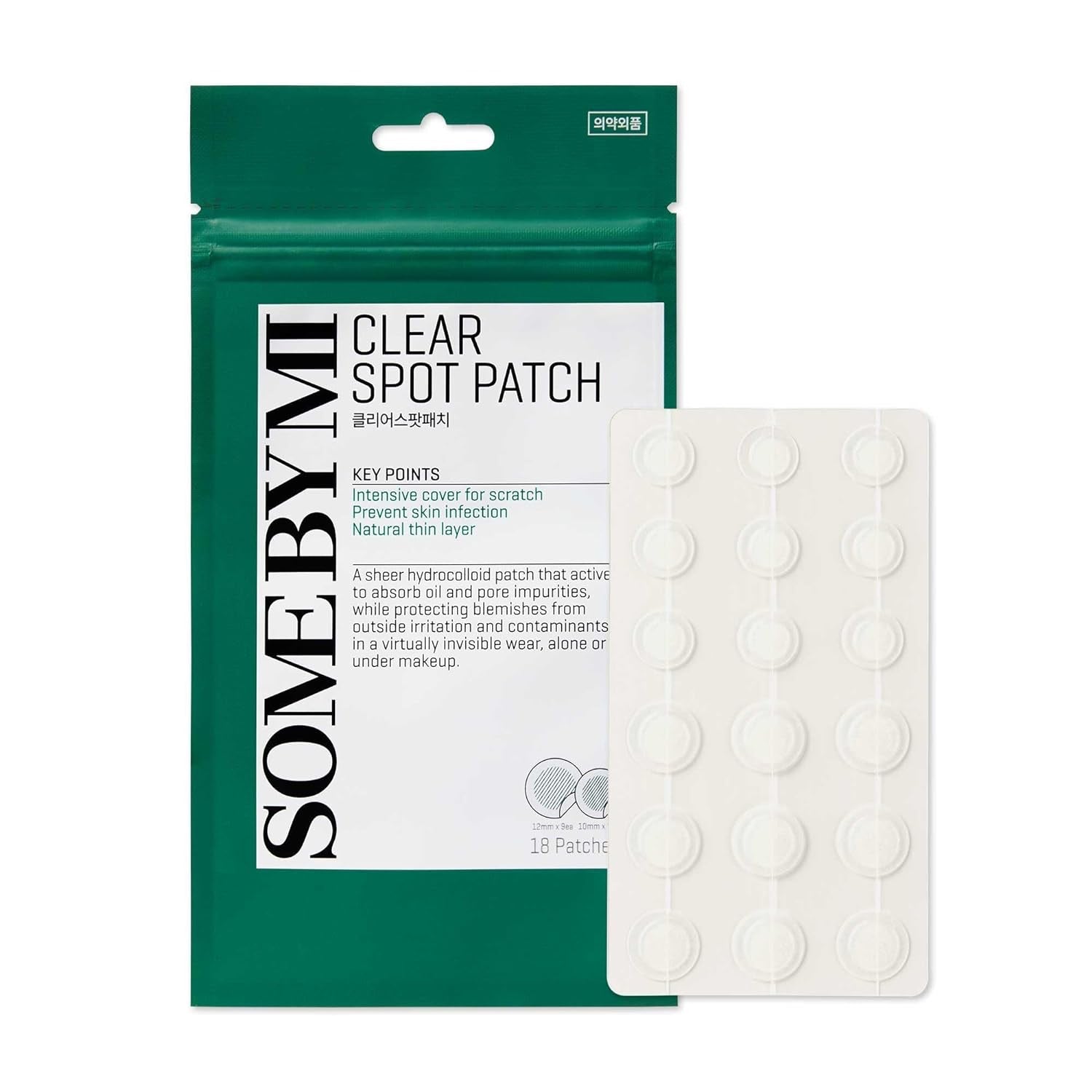 Some By Mi 30 Days Miracle Clear Spot Patch, 18 Patches image 0
