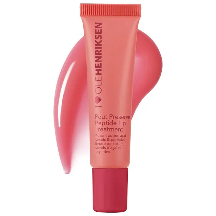 OLEHENRIKSEN Pout Preserve Hydrating Peptide Lip Treatment- Strawberry Sorbet image 0