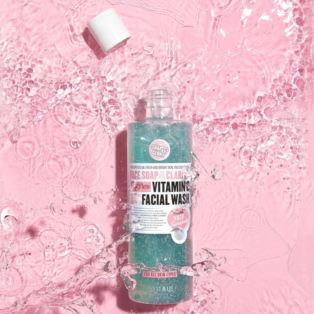 Soap &amp; Glory Face Soap &amp; Clarity 3-IN-1 Daily Vitamin C Facial Wash - 350 ml image