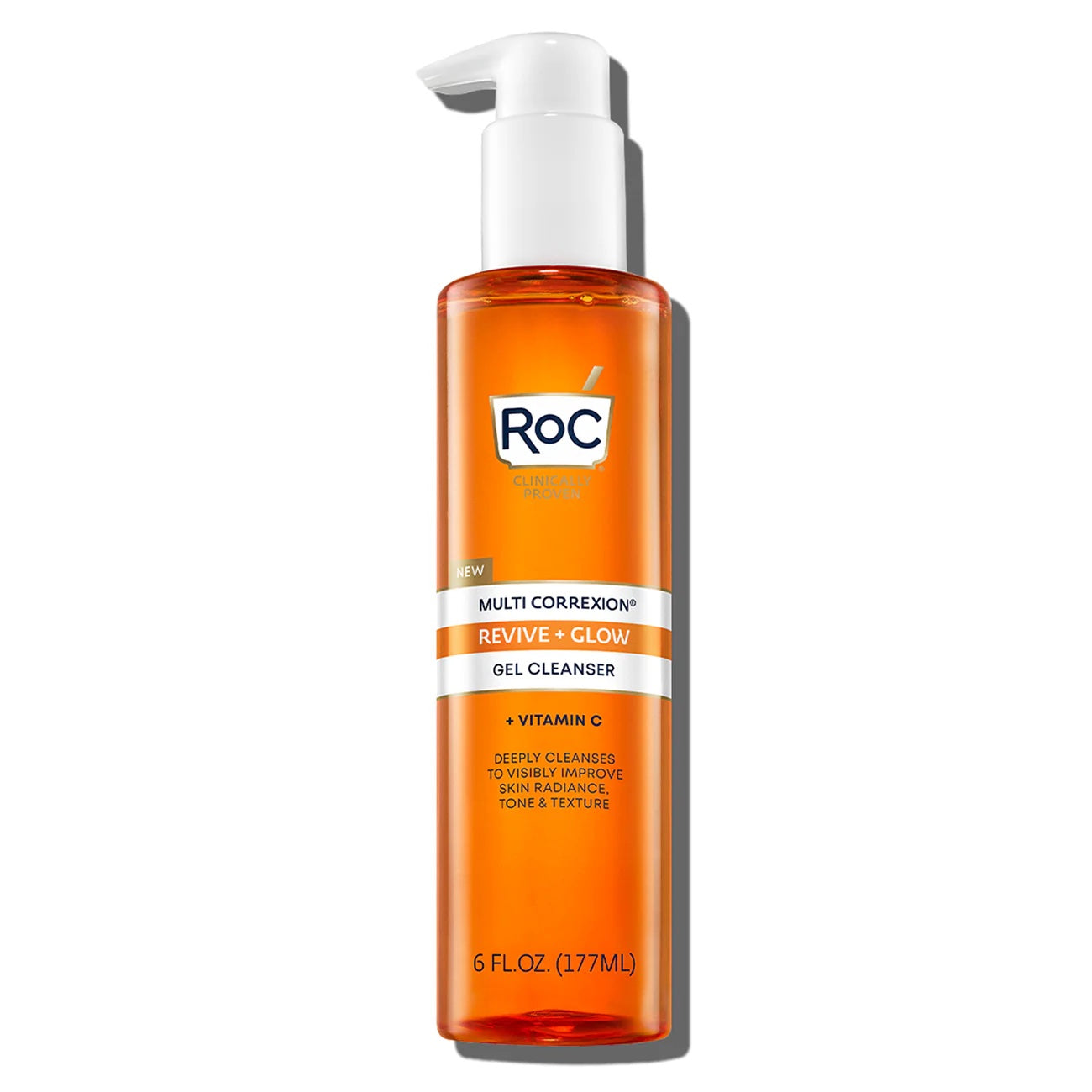 RoC Anti-Aging Sulfate Free Facial Cleanser with Vitamin C + Glycolic Acid - 6.0 fl oz image 0