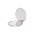 Round Compact Mirror - Pastel Pink image 0