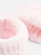 No Drip Towelling Wrist WashBands Pink - 2 pack image 1