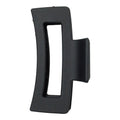 Extra Large Matte Rectangular Claw Clip - Black image