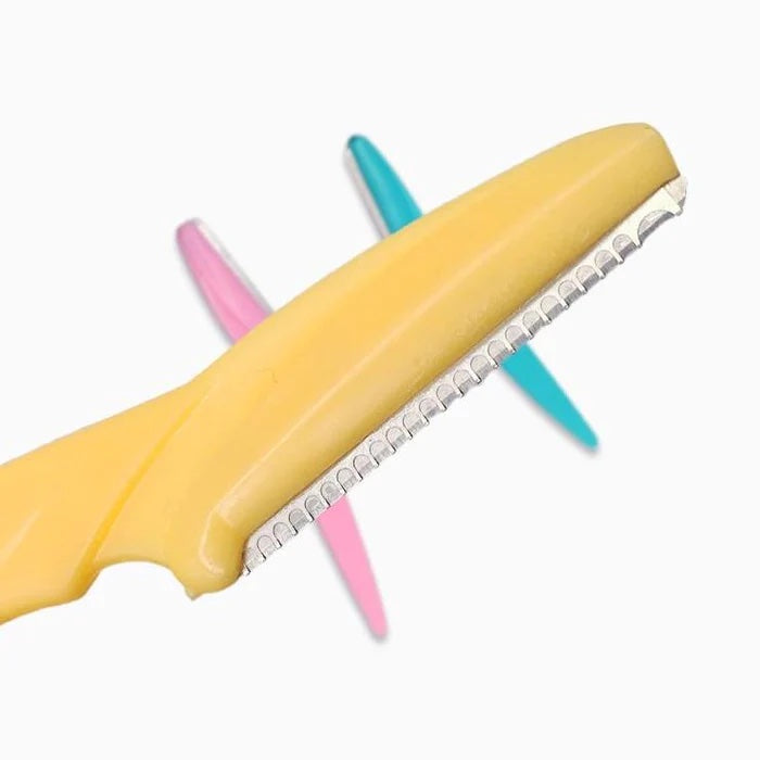 Eyebrow Razors - Singles - Yellow image