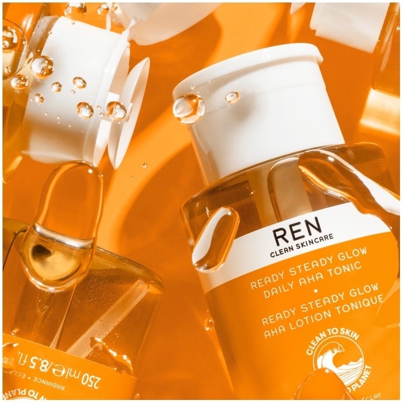 REN Ready Steady Glow AHA Tonic image 1