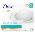 Dove Beauty Sensitive Skin Unscented Beauty Bar Soap - 12 pack image