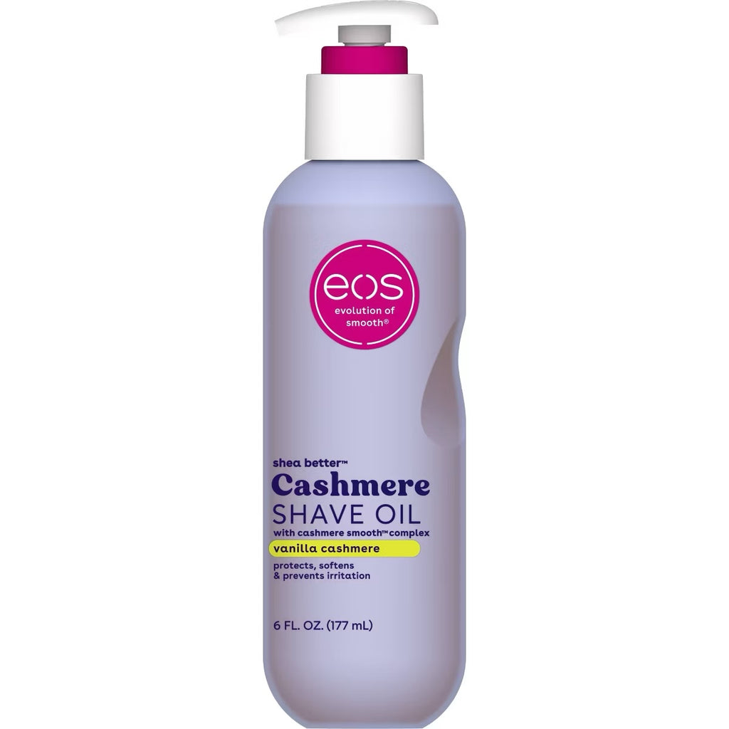 eos Cashmere Skin Collection- Women's Shave Oil, Vanilla Cashmere, Made for Sensitive Skin image 0