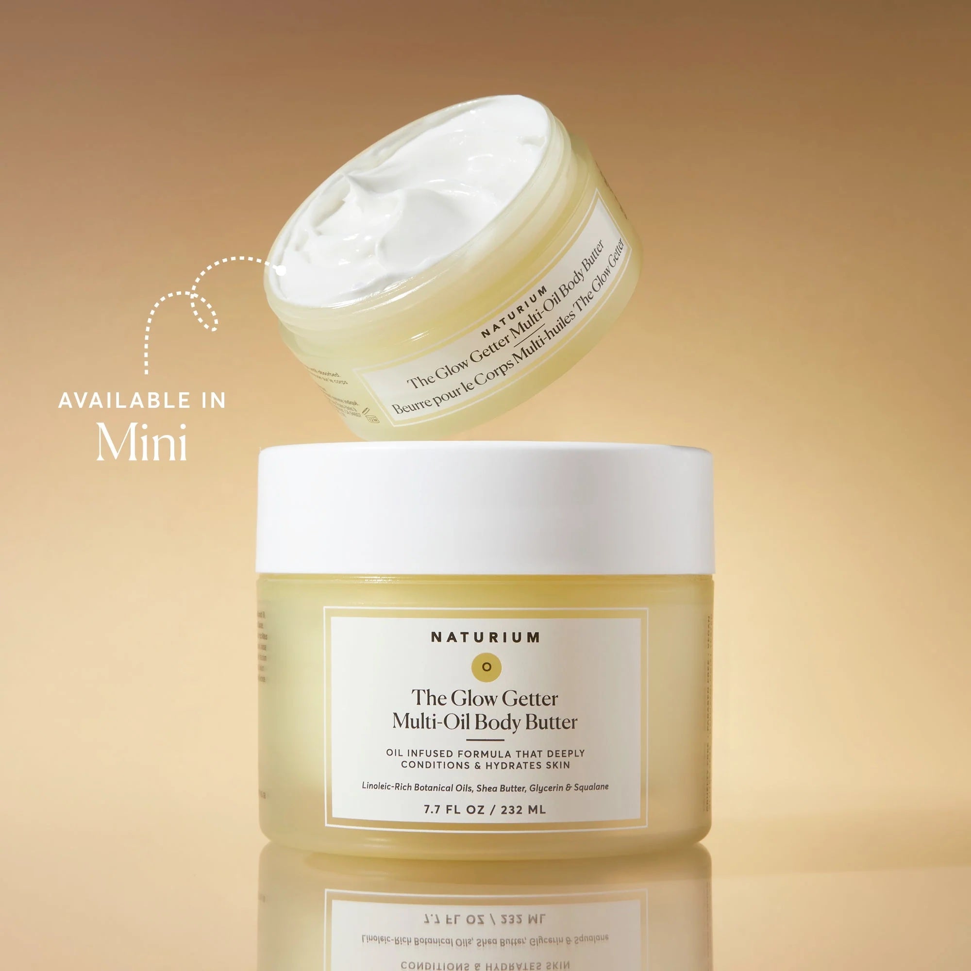 Naturium Mini The Glow Getter Body Butter - 2.5 fl oz image 1