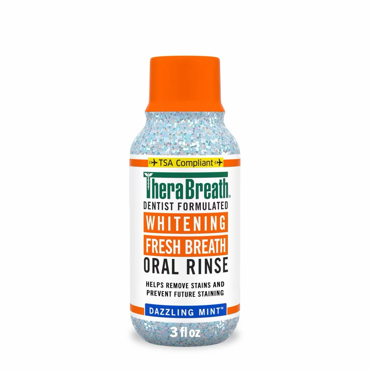 TheraBreath Whitening Mouthwash - 3oz image 0