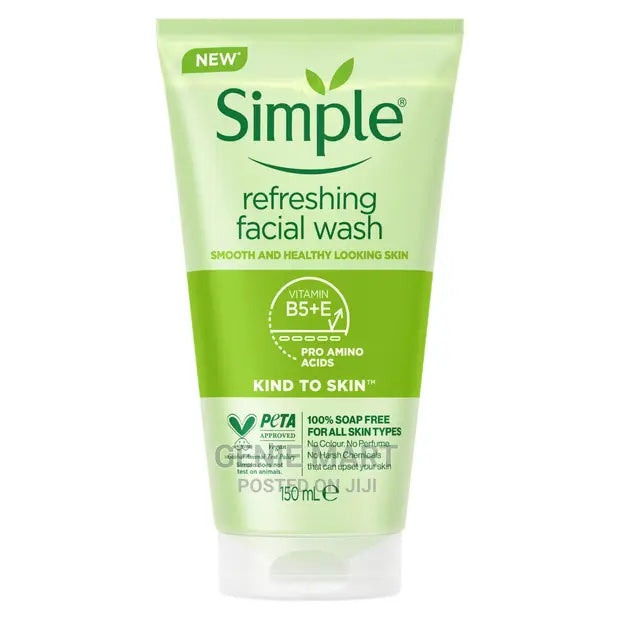 Simple Refreshing Face Wash with Pro-Vit B5 + Vit E image 0