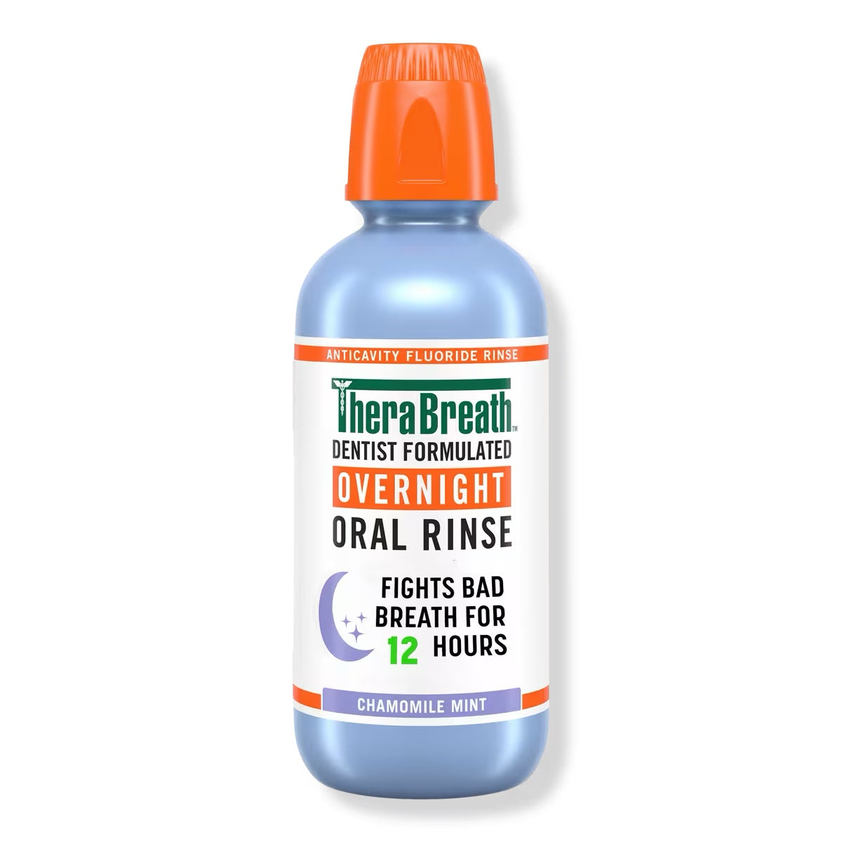 TheraBreath Overnight Mouthwash, Chamomile Mint image 0