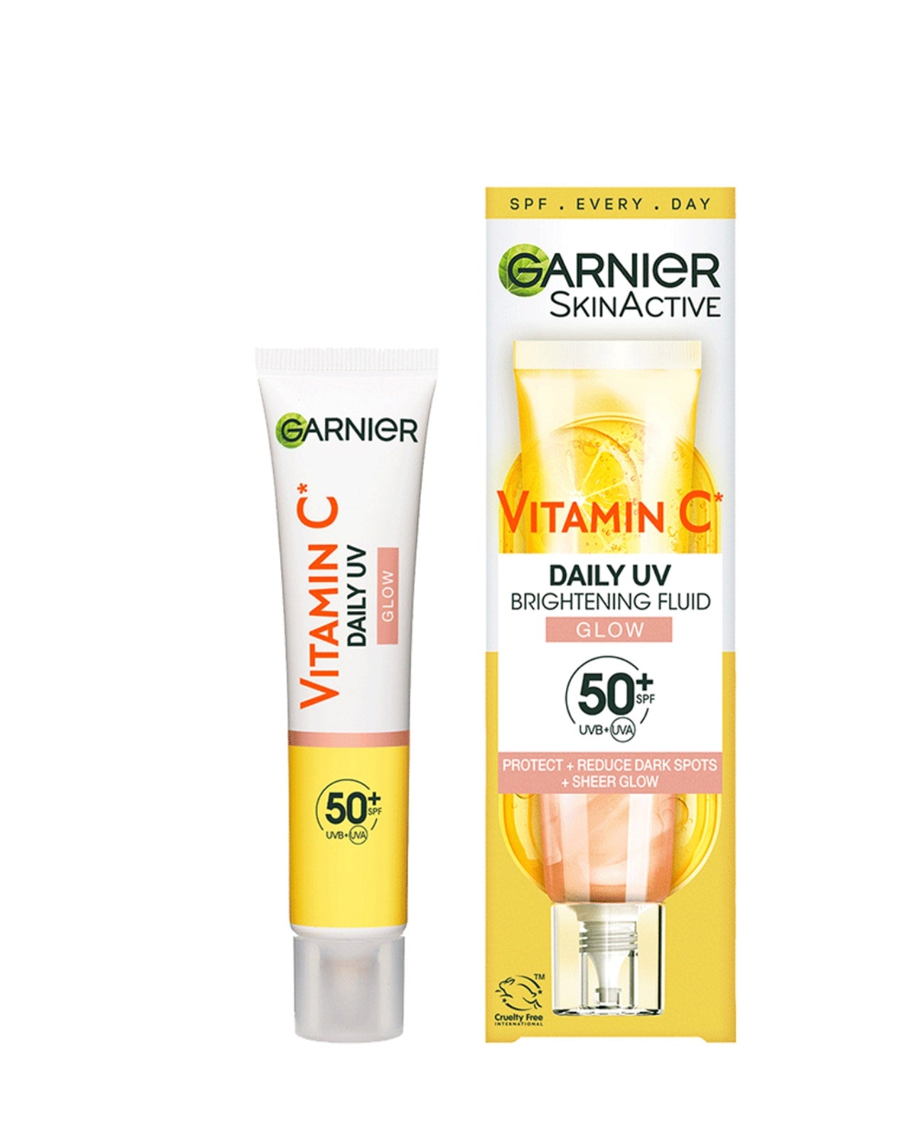 Garnier Vitamin C Daily UV Fluid SPF50+ Glow 40ml image 0