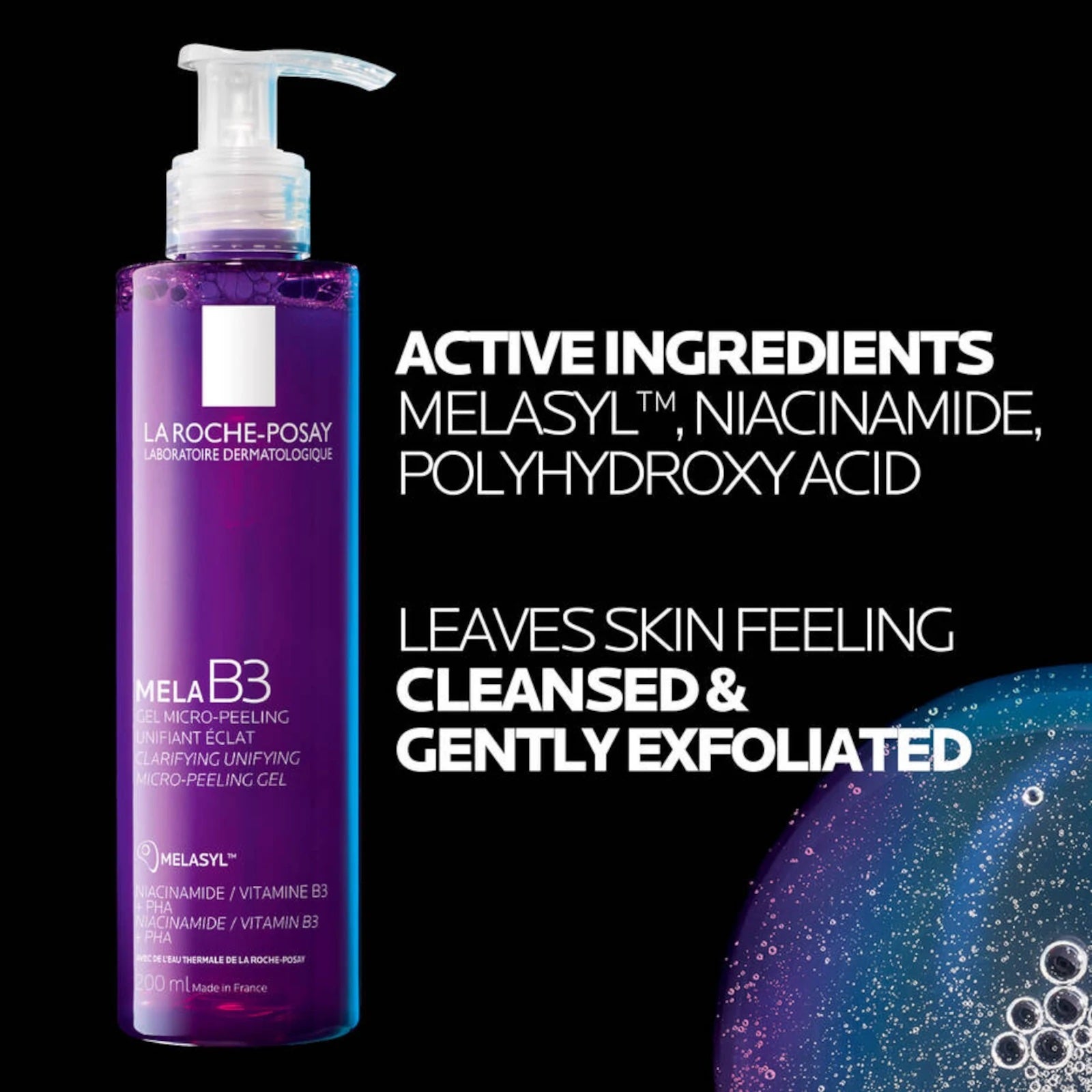 La Roche Posay Mela B3 Micro-Peeling Cleanser For Dark Spots image 1