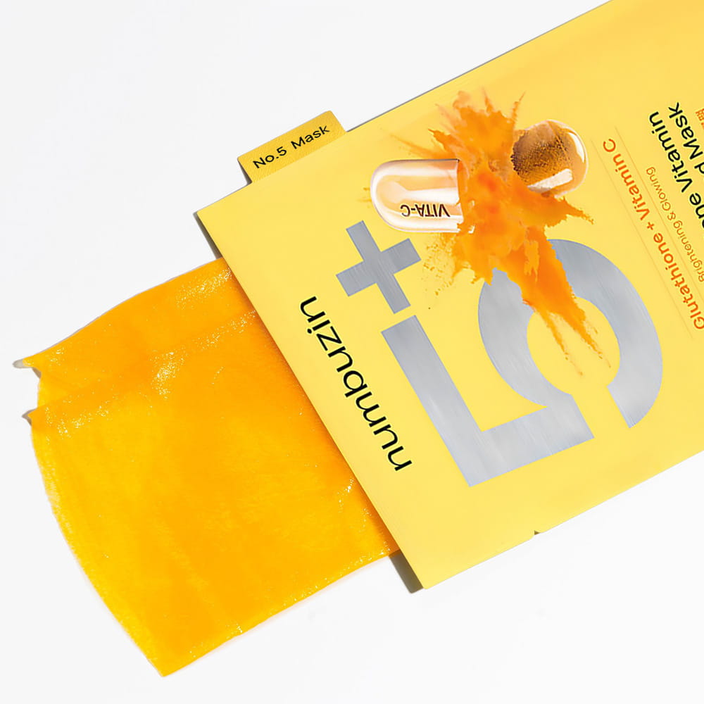Numbuzin No.5+ Glutathione Vitamin Concentrated Sheet Mask