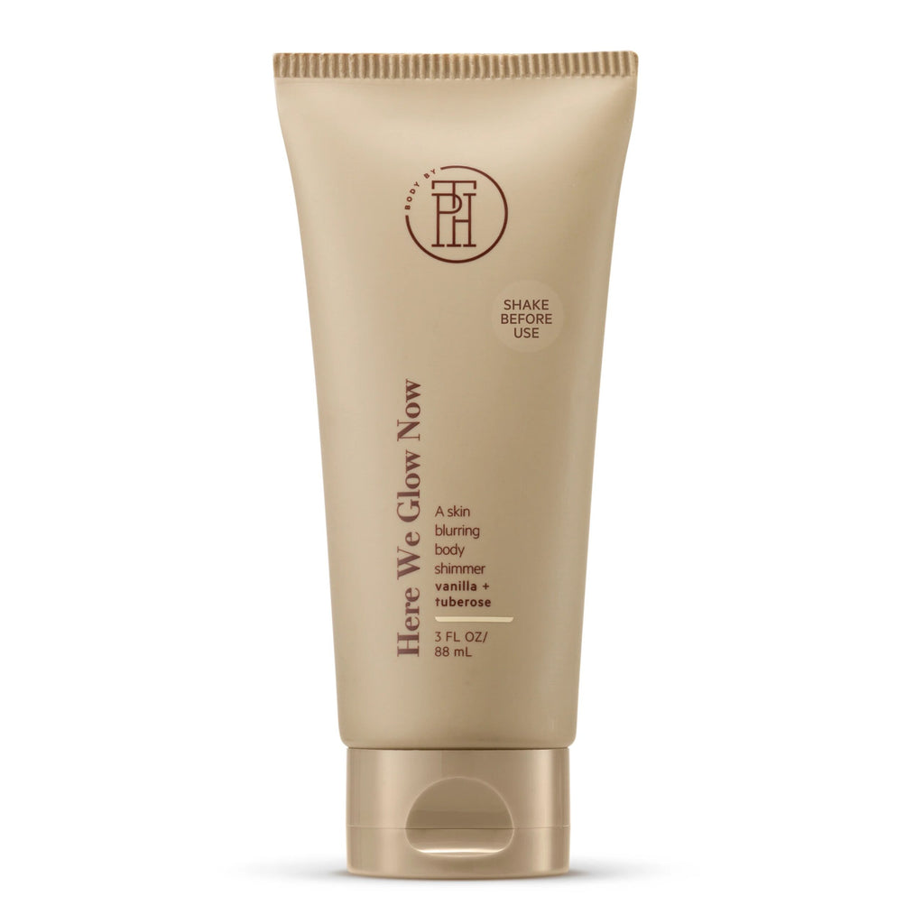 Body by TPH Body Luminizer Highlighter with Black Charcoal Kojic Acid Vanilla, 3 fl. oz image 0