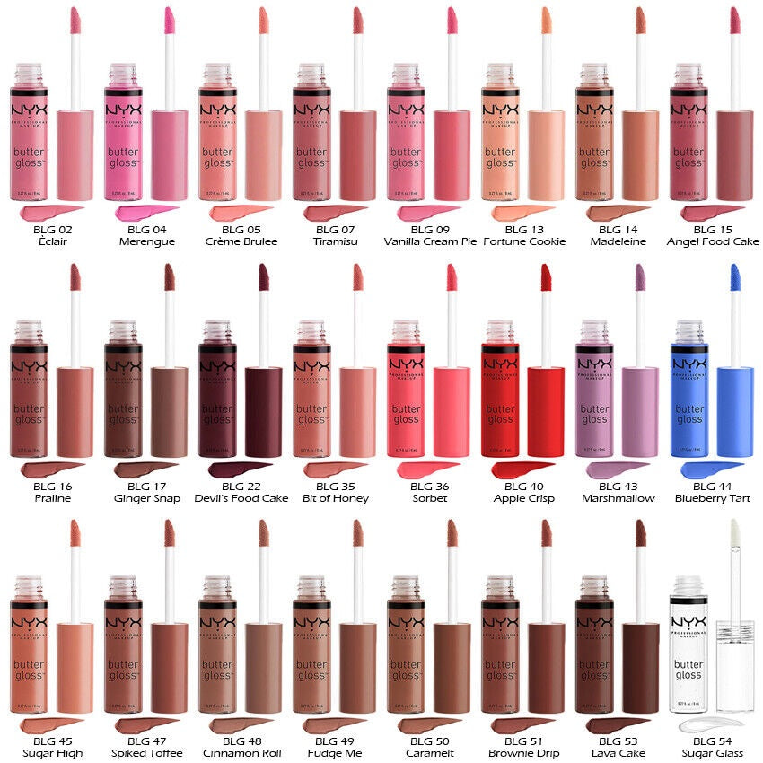 NYX Professional Makeup Butter Lip Glosses image 0