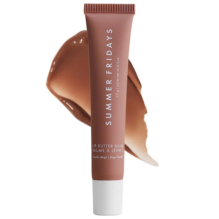 Summer Fridays Lip Butter Balm for Hydration &amp; Shine- Vanilla Beige image 0
