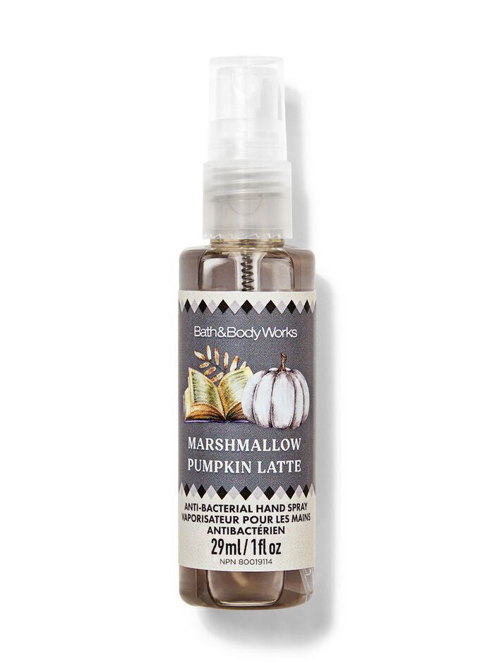 Bath &amp; Body Works Marshmallow Pumpkin LatteHand Sanitizer Spray image 0