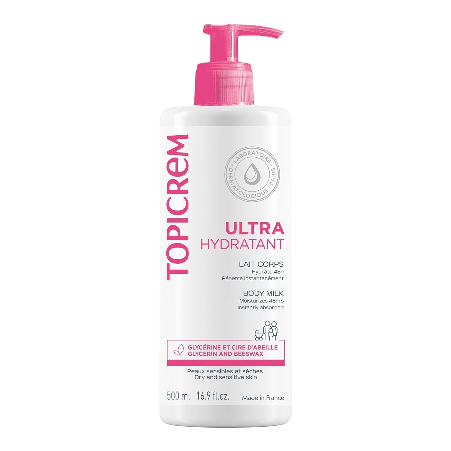 Topicrem Ultra-Moisturizing Body Milk (Lotion) image 0