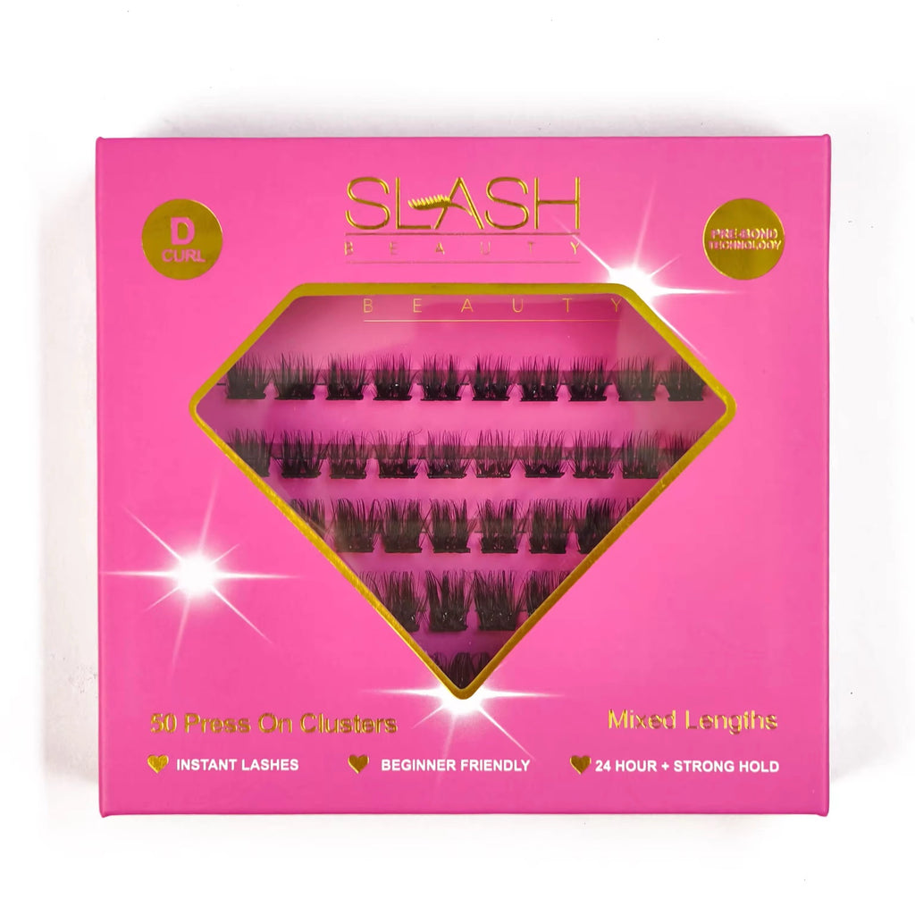 Slash Beauty Press On Cluster Lashes- Wisp Me Away image 0