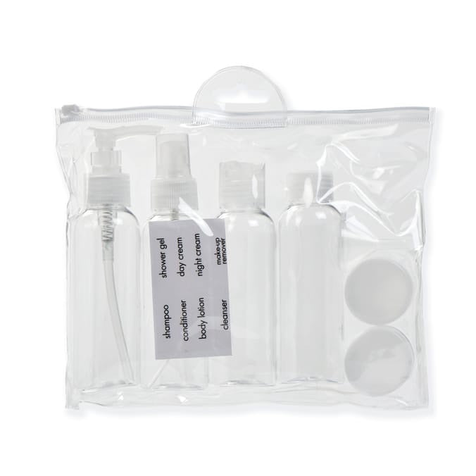 TravelShop Travel Bottle Kit 7 Pack image 0