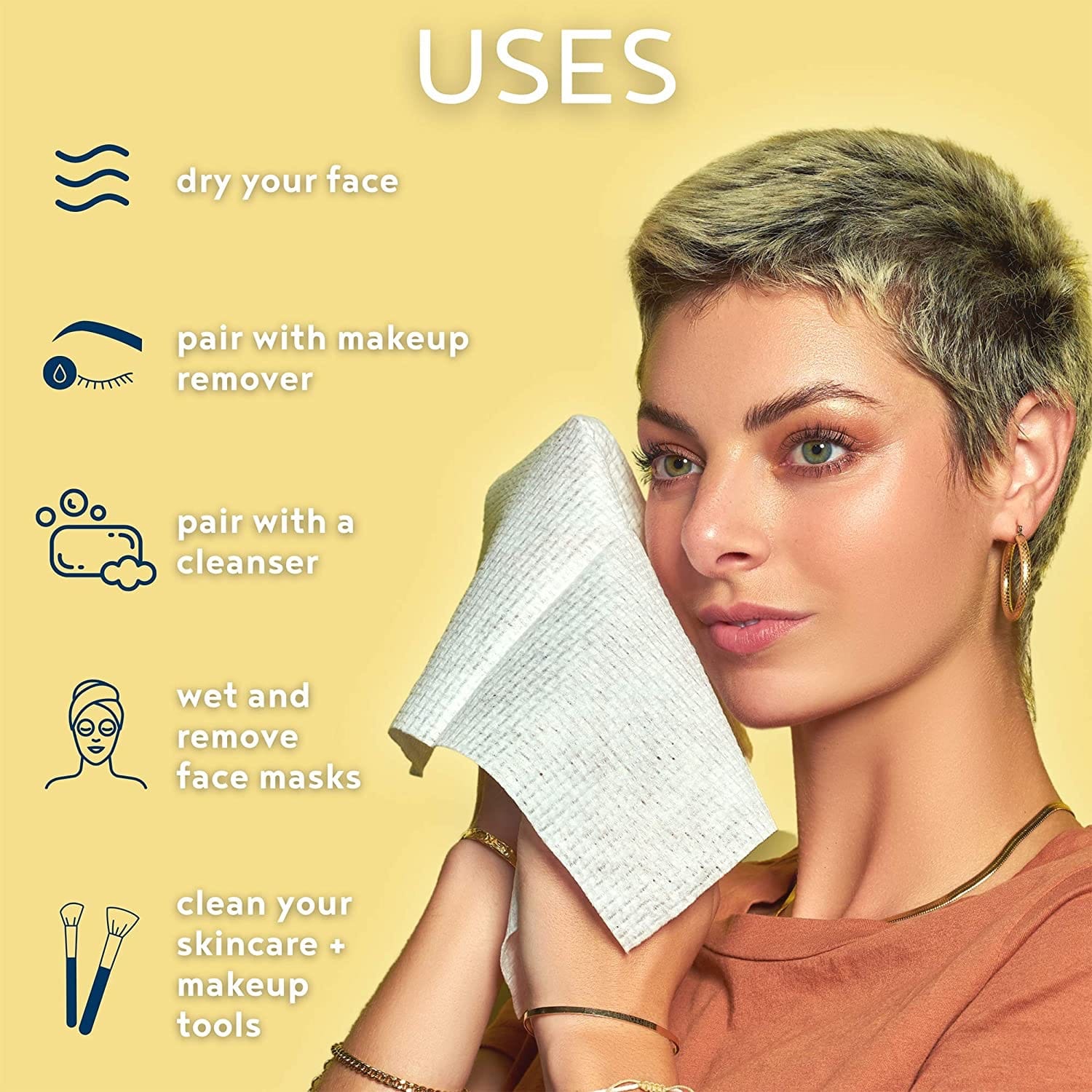 Clean Skin Club Clean Towels XL image 1