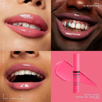 NYX Professional Makeup Butter Lip Glosses - peaches and cream image
