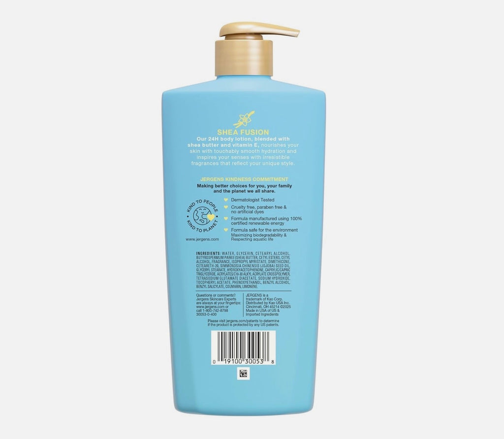 Jergens Shea Fusion Vanilla Crush Body Lotion