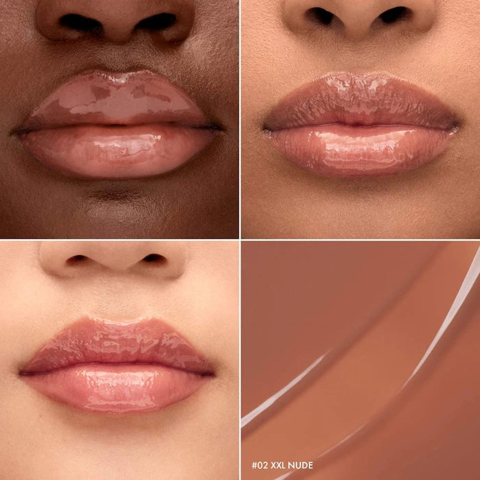 SEPHORA COLLECTION Outrageous Plump Hydrating Lip Gloss - XXL Nude 02 image 1