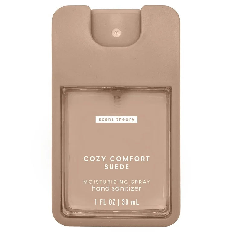 Scent Theory Hand Sanitizer Spray, Cozy Comfort Suede, 1 fl oz image 0