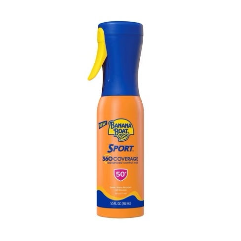 Banana Boat Sport 360 Coverage Advanced Control Mist Sunscreen Sprayer - SPF 50 image 0