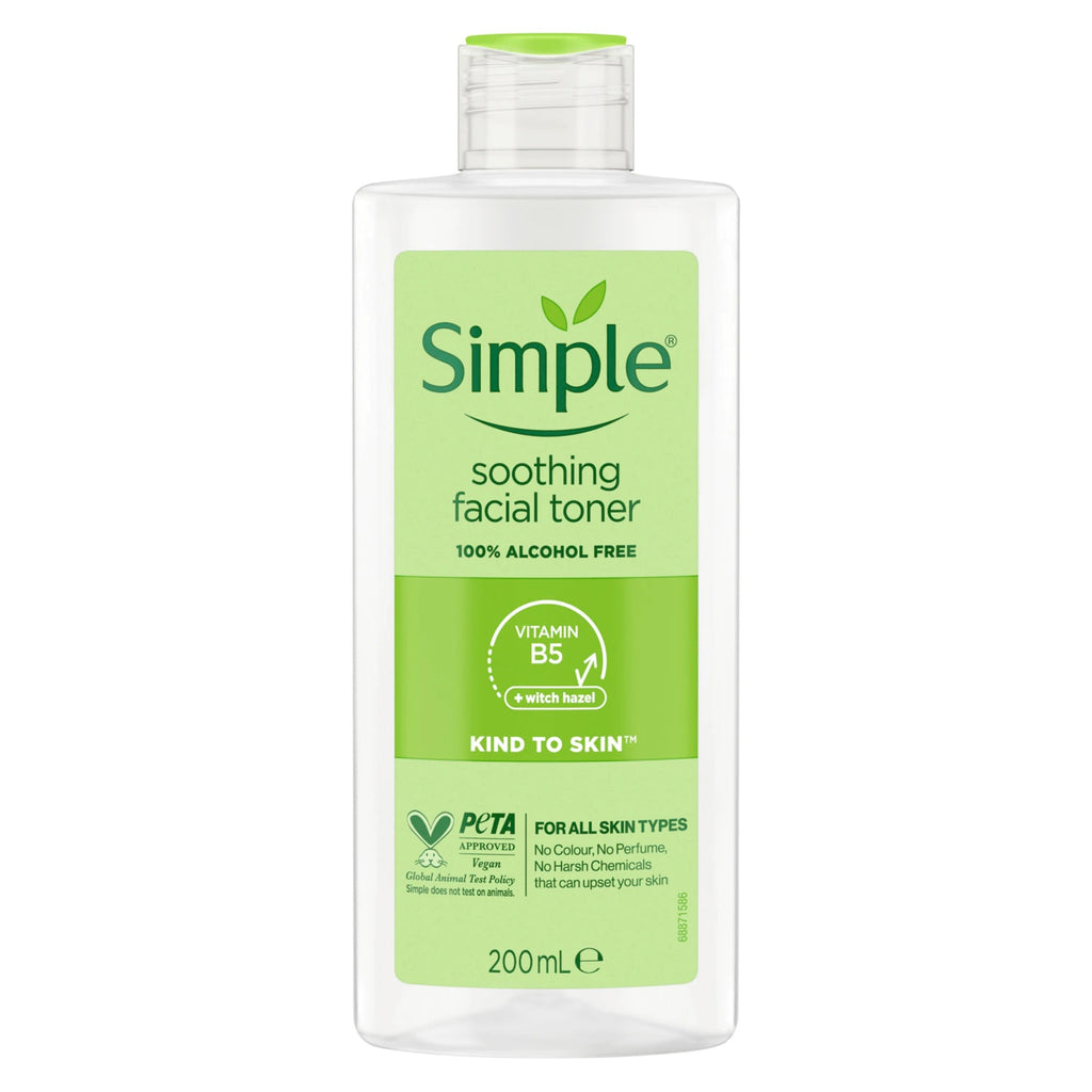 Simple Kind to Skin Alcohol Free Soothing Facial Toner 200ml image 0