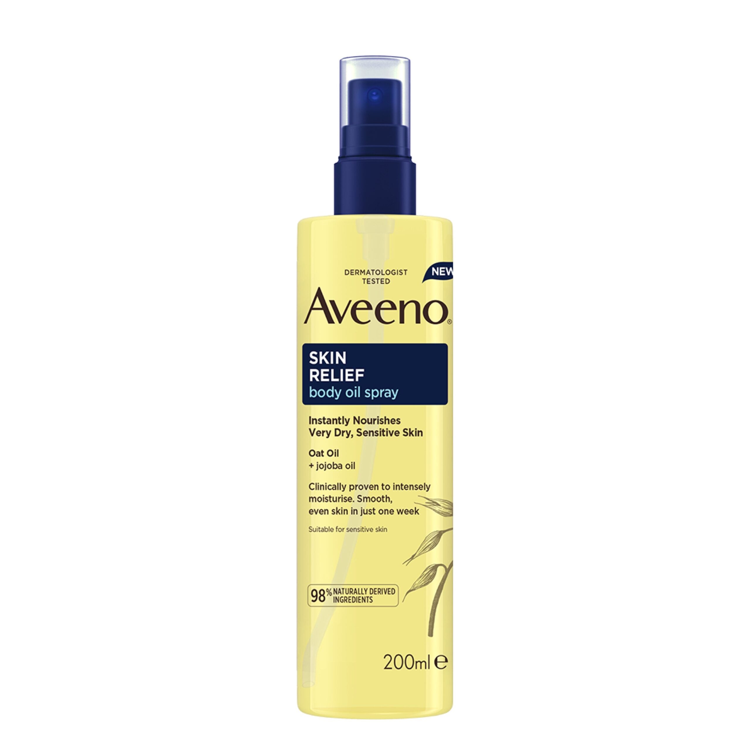AVEENO Skin Relief Body Oil Spray 200ml image 0