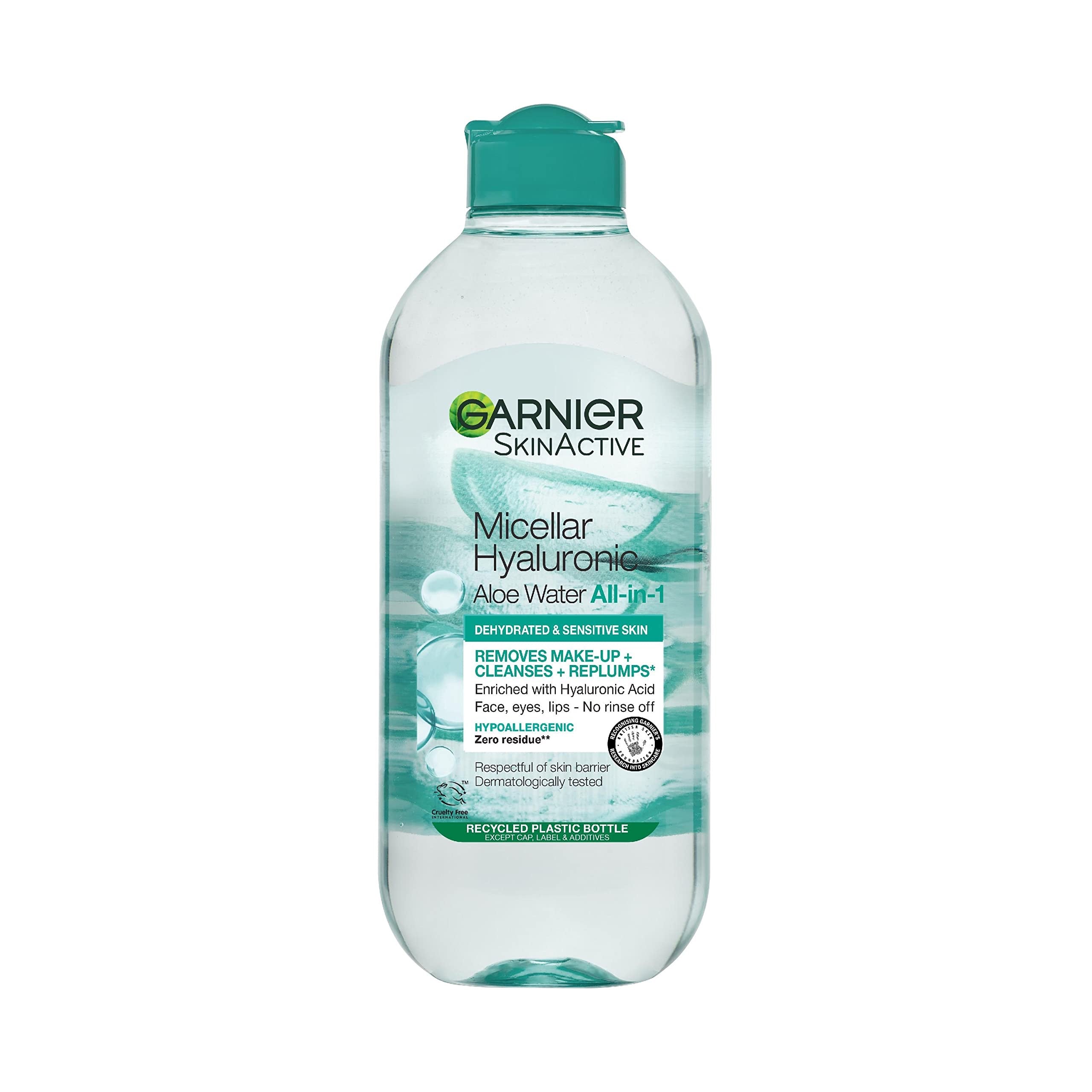 Garnier Micellar Water Hyaluronic Acid Aloe Facial Cleanser image 0