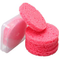 Compressed Facial Sponges 15 pack - Pink image