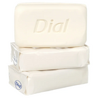 Dial Antibacterial Bar Soap, Refresh &amp; Renew, White, 4 oz image 0