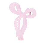 Resin Bow Claw Clip - Pink image