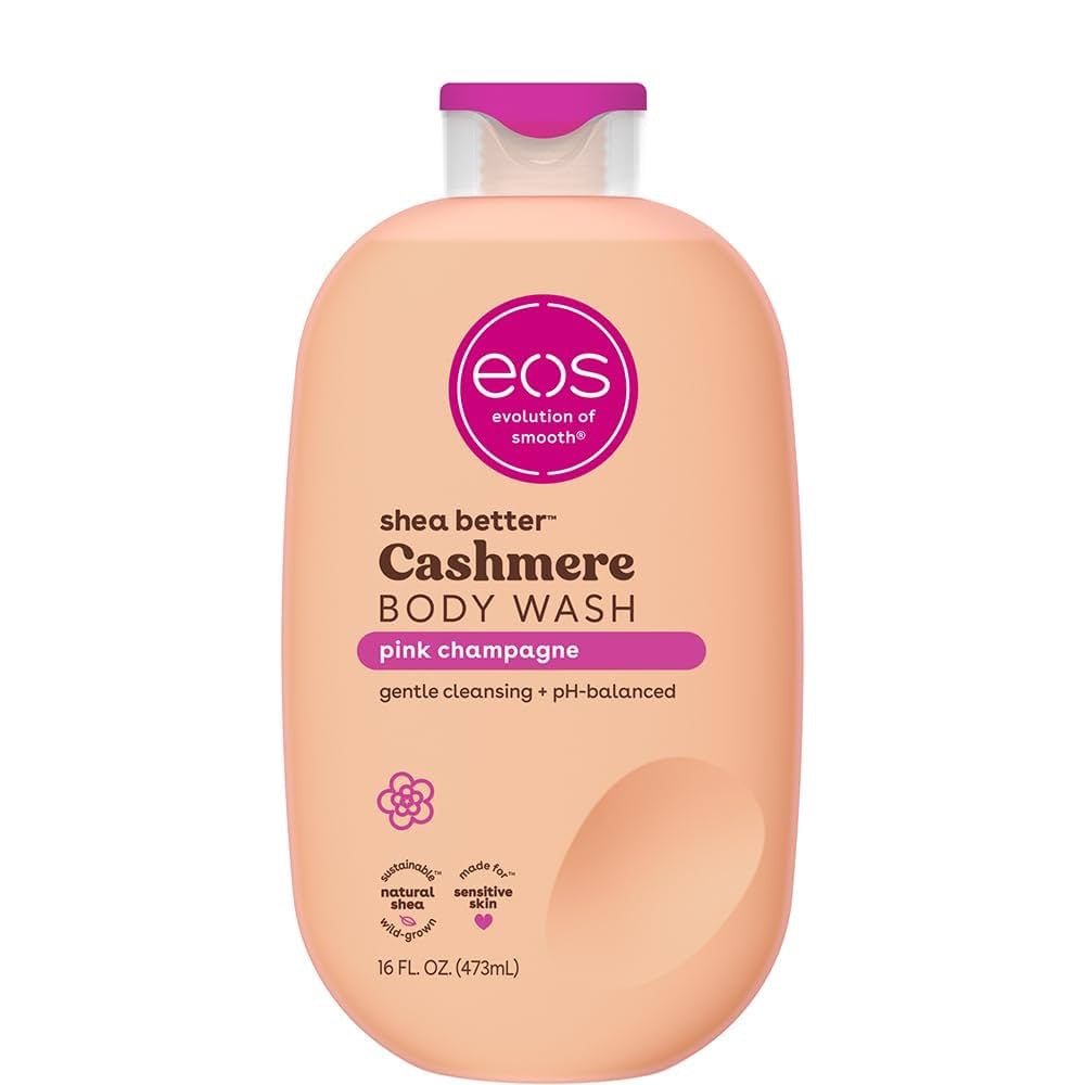 eos Shea Better Cashmere Body Wash - Pink Champagne - 16 fl oz image 0